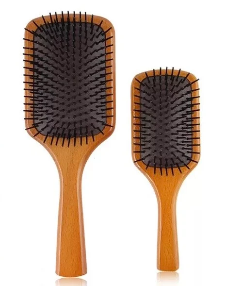 WOODEN PADDLE BRUSH